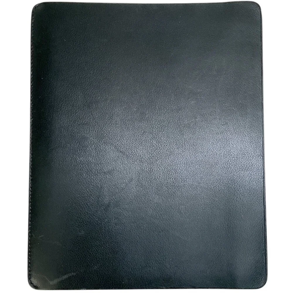Hermes Black Leather iPad Case